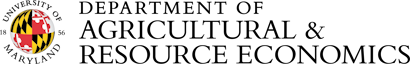 Department of Agricultural and Resource Economics